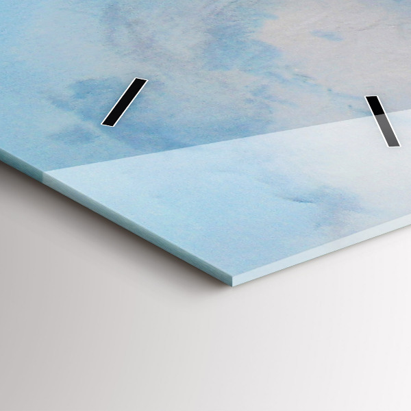 Reloj de vidrio vertical Barco en el agua - espejomat.es