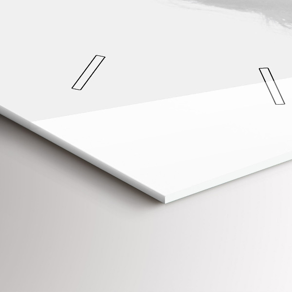 Reloj de cristal vertical Sensibilidad humana del pensamiento - espejomat.es