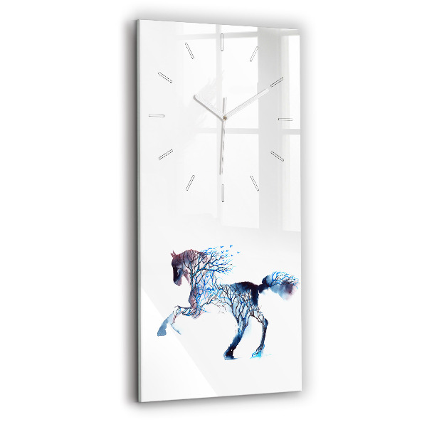 Reloj de vidrio vertical Naturaleza animal Altruismo - espejomat.es
