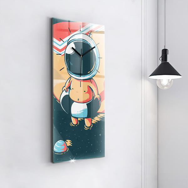 Reloj de cristal vertical Imaginación infantil - espejomat.es