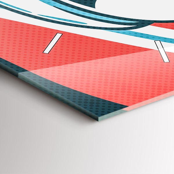 Reloj de cristal vertical Imaginación infantil - espejomat.es