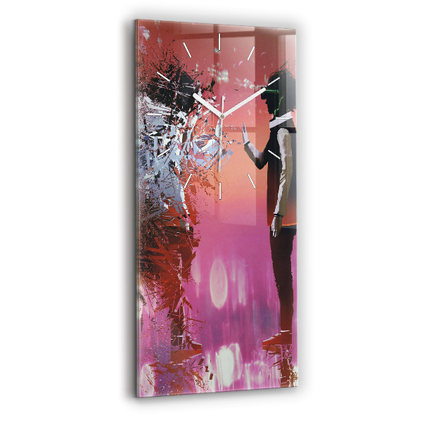 Reloj vertical Ciberespacio - espejomat.es