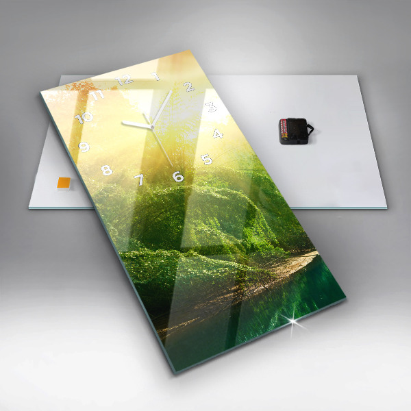 Reloj vertical Naturaleza tranquila - espejomat.es