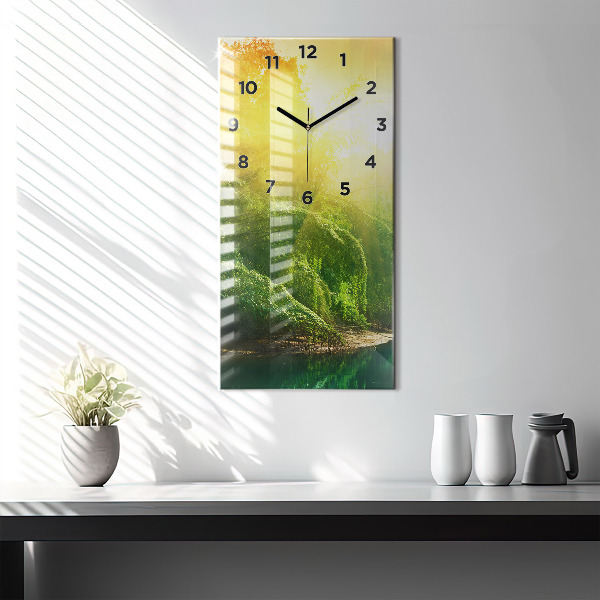 Reloj vertical Naturaleza tranquila - espejomat.es