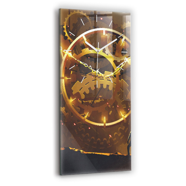 Reloj de vidrio vertical Tiempo - Mecanismo - espejomat.es