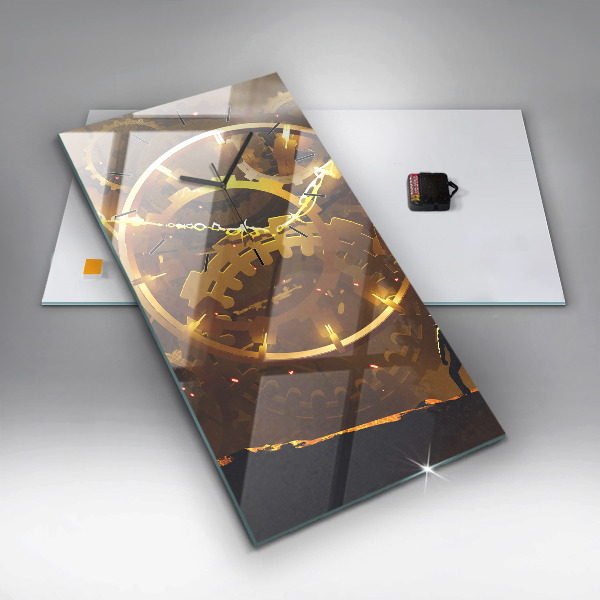 Reloj de vidrio vertical Tiempo - Mecanismo - espejomat.es