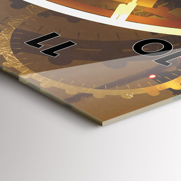 Reloj de vidrio vertical Tiempo - Mecanismo - espejomat.es