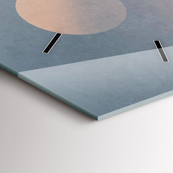 Reloj de cristal vertical Astronautas Vía Láctea - espejomat.es