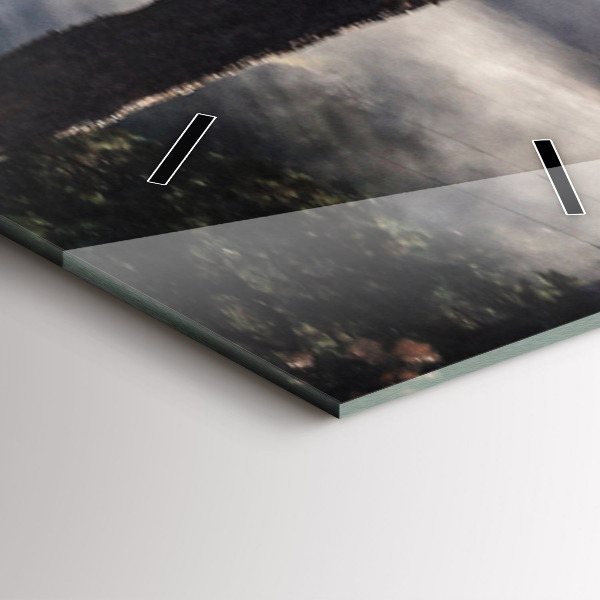 Reloj vertical Manada de caballos a toda velocidad - espejomat.es