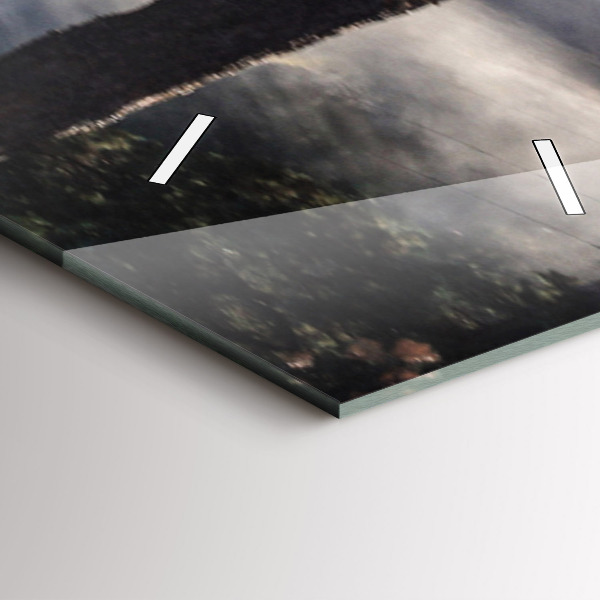 Reloj vertical Manada de caballos a toda velocidad - espejomat.es