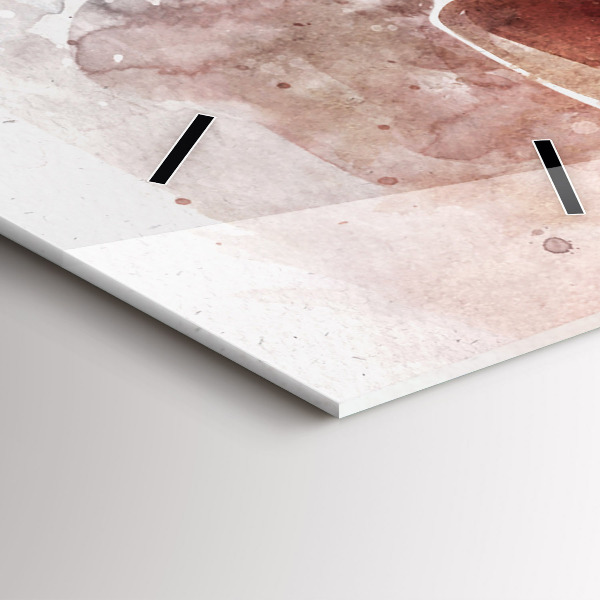 Reloj vertical Visualización de guitarra - espejomat.es