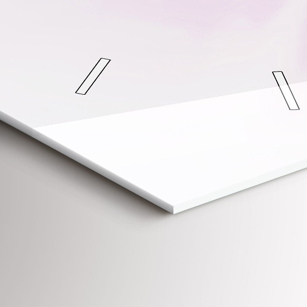 Reloj de vidrio vertical Abstracción - espejomat.es