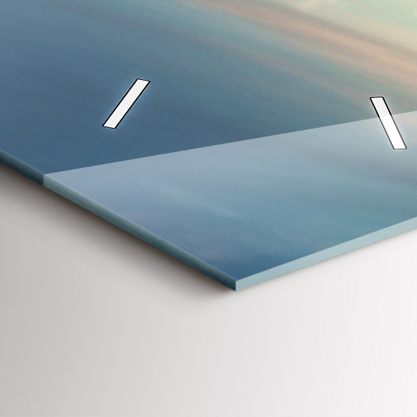 Reloj de vidrio vertical Nueva York Manhattan - espejomat.es