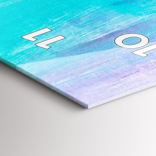 Reloj vertical Abstracto de rascacielos - espejomat.es