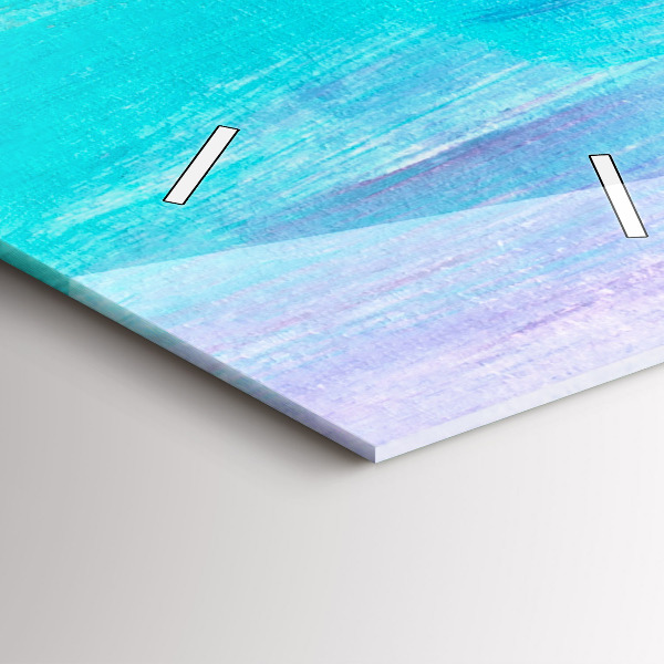 Reloj vertical Abstracto de rascacielos - espejomat.es