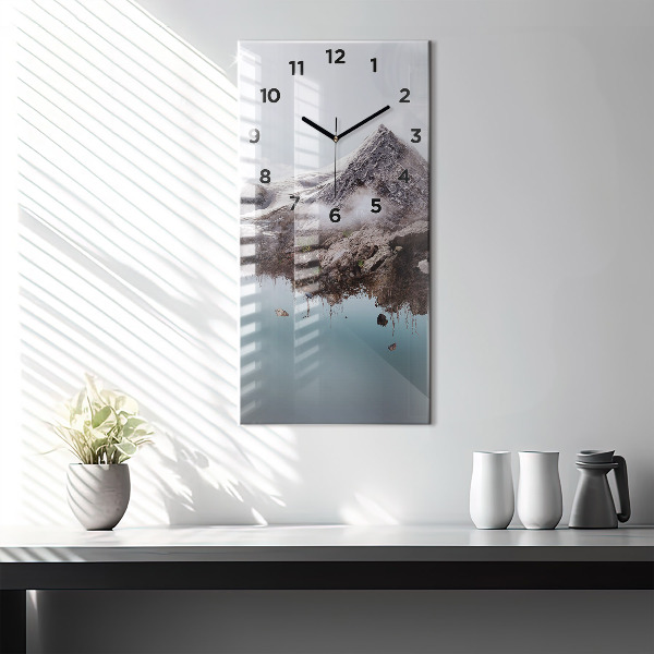 Reloj vertical Cascada isla voladora - espejomat.es