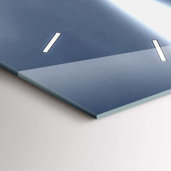 Reloj de vidrio vertical Faro - espejomat.es