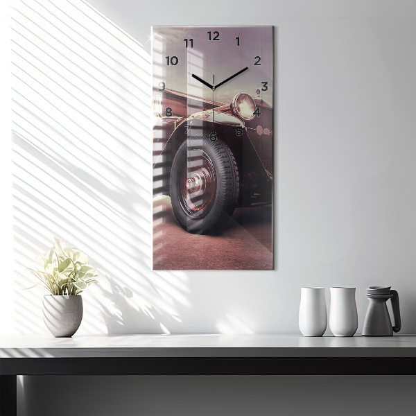 Reloj vertical Coche antiguo - espejomat.es