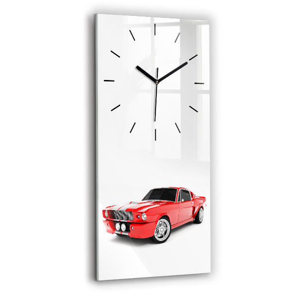 Reloj vertical Coche deportivo - espejomat.es