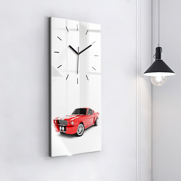 Reloj vertical Coche deportivo - espejomat.es