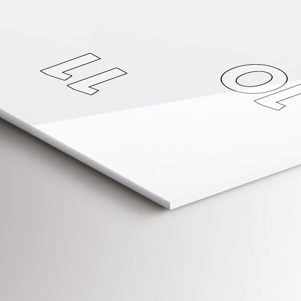 Reloj de vidrio vertical Coche de carreras deportivo - espejomat.es