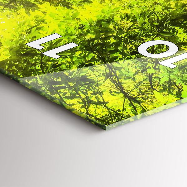 Reloj de cristal vertical Cascada en Tailandia - espejomat.es