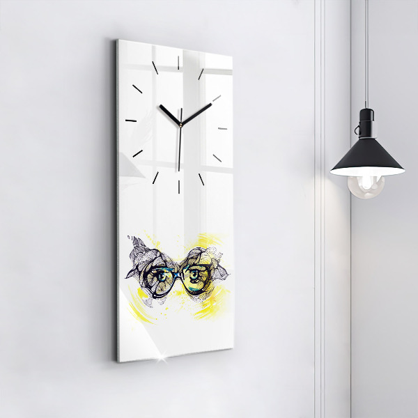 Reloj vertical Gafas - espejomat.es
