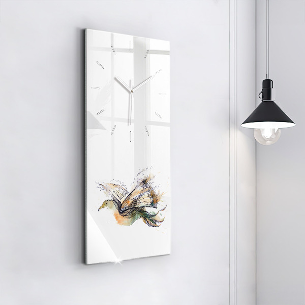 Reloj vertical Libro de pájaros - espejomat.es