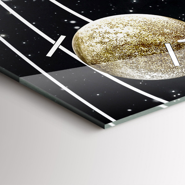 Reloj vertical Sistema solar - espejomat.es