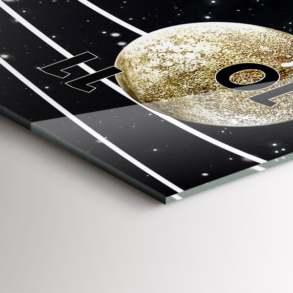 Reloj vertical Sistema solar - espejomat.es