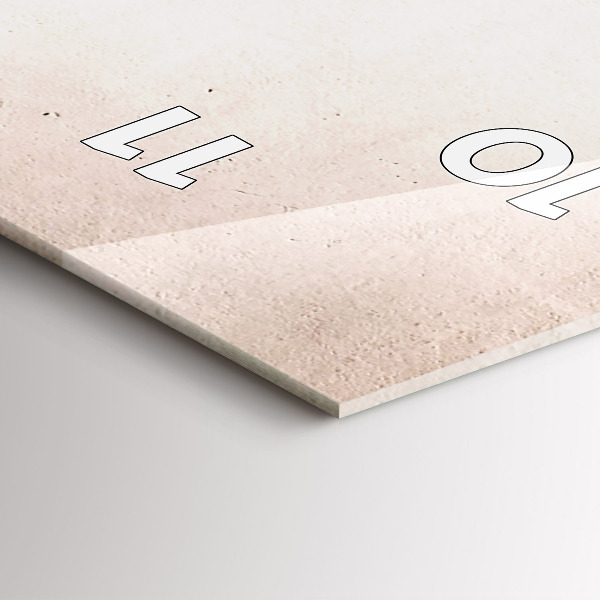 Reloj de vidrio vertical Bicicleta italiana - espejomat.es