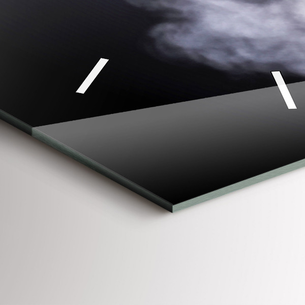 Reloj de vidrio vertical Coche antiguo de época - espejomat.es