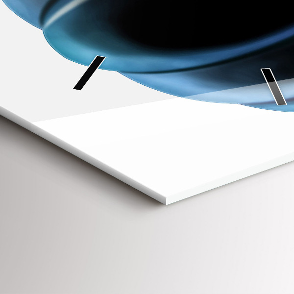 Reloj de vidrio vertical Globo en el cielo - espejomat.es