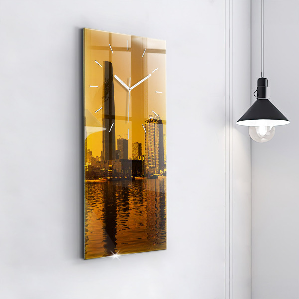 Reloj vertical Río Zhujiang - espejomat.es