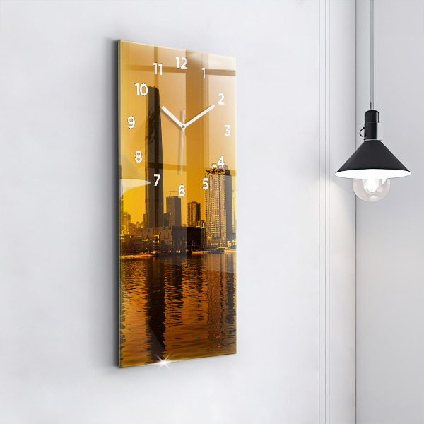 Reloj vertical Río Zhujiang - espejomat.es