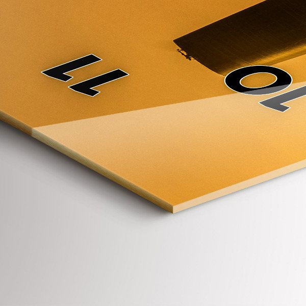 Reloj vertical Río Zhujiang - espejomat.es