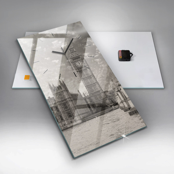 Reloj vertical Londres Inglaterra Big Ben - espejomat.es