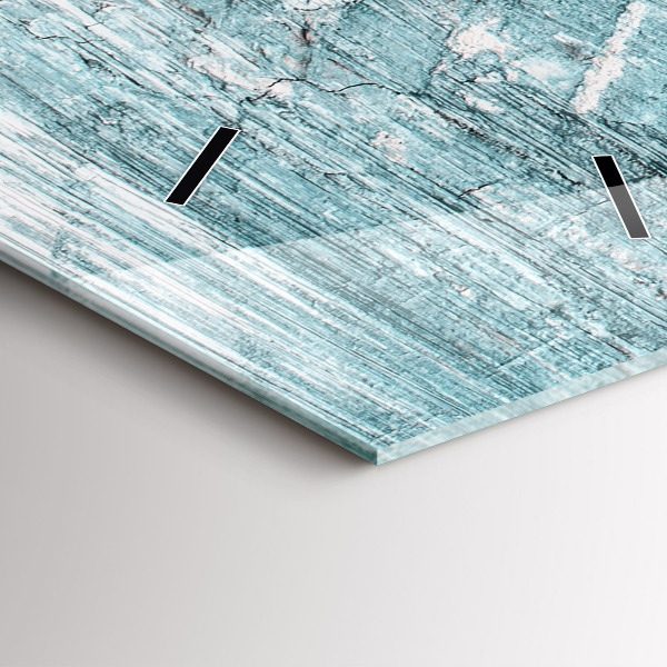 Reloj de cristal vertical Óleo textura abstracta - espejomat.es