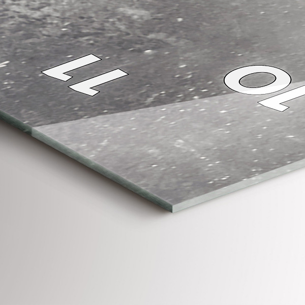 Reloj de cristal vertical Elefante - espejomat.es