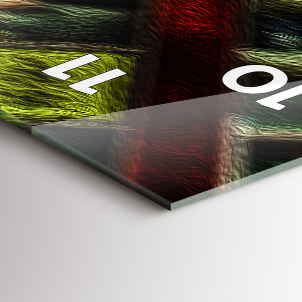 Reloj vertical Taxis de Nueva York - espejomat.es