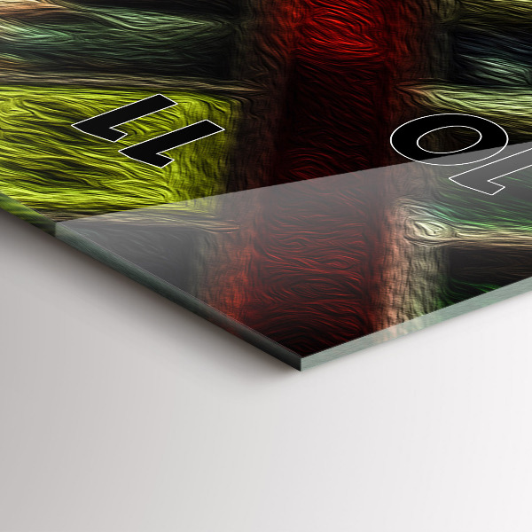 Reloj vertical Taxis de Nueva York - espejomat.es