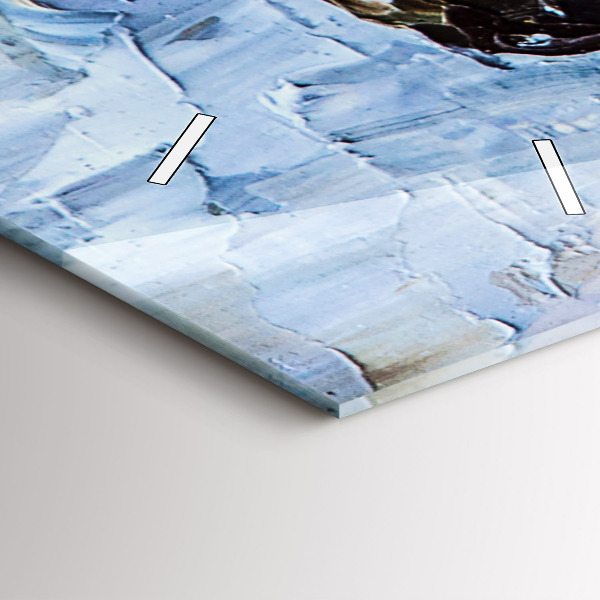 Reloj de vidrio vertical Jóvenes bailarinas - espejomat.es