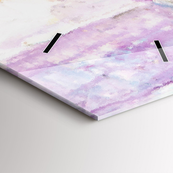 Reloj de cristal vertical Preparación de una bailarina - espejomat.es