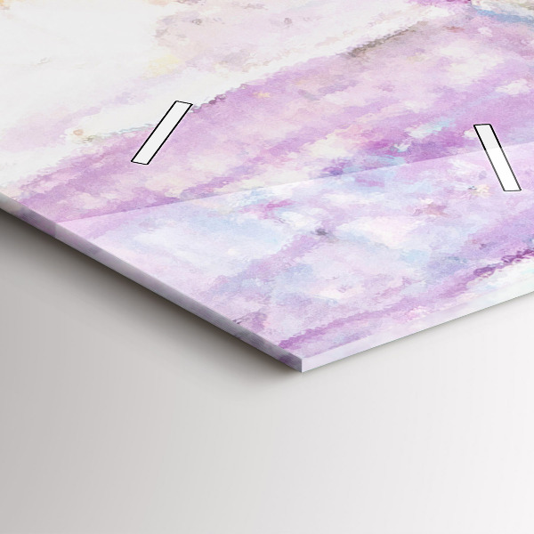 Reloj de cristal vertical Preparación de una bailarina - espejomat.es