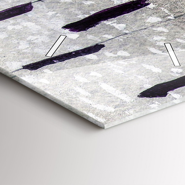 Reloj vertical Grullas en los juncos - espejomat.es