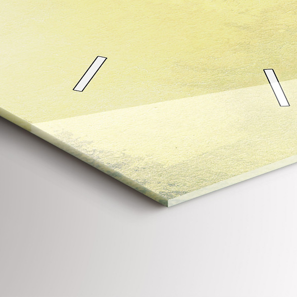 Reloj de vidrio vertical Pueblo pesquero - espejomat.es