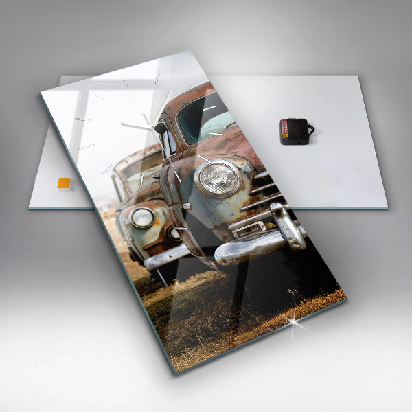 Reloj vertical Coches antiguos - espejomat.es