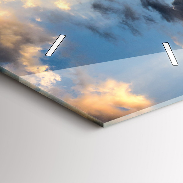 Reloj de cristal vertical Gran Muralla China - espejomat.es