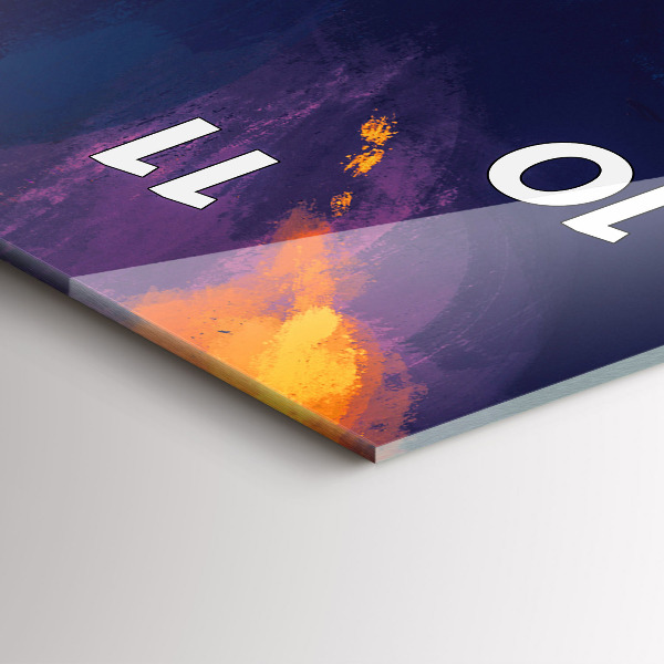 Reloj vertical Niño y globos - espejomat.es