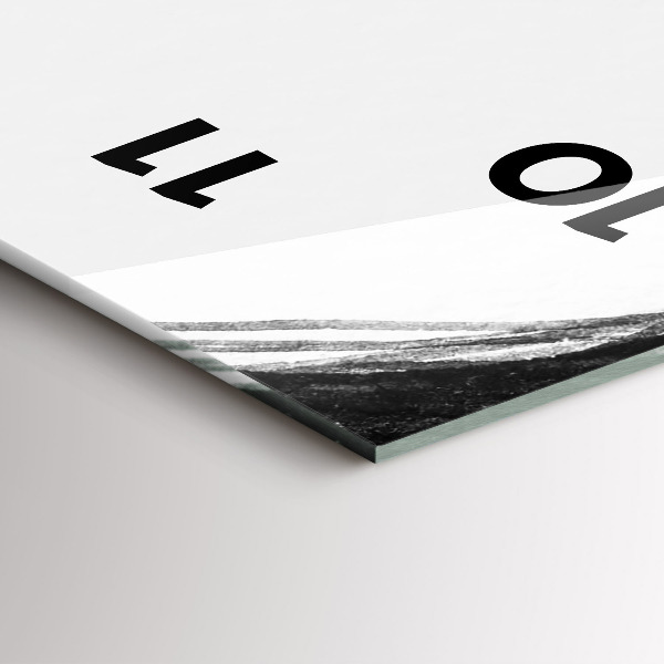 Reloj vertical Retrato de mujer acuarela - espejomat.es